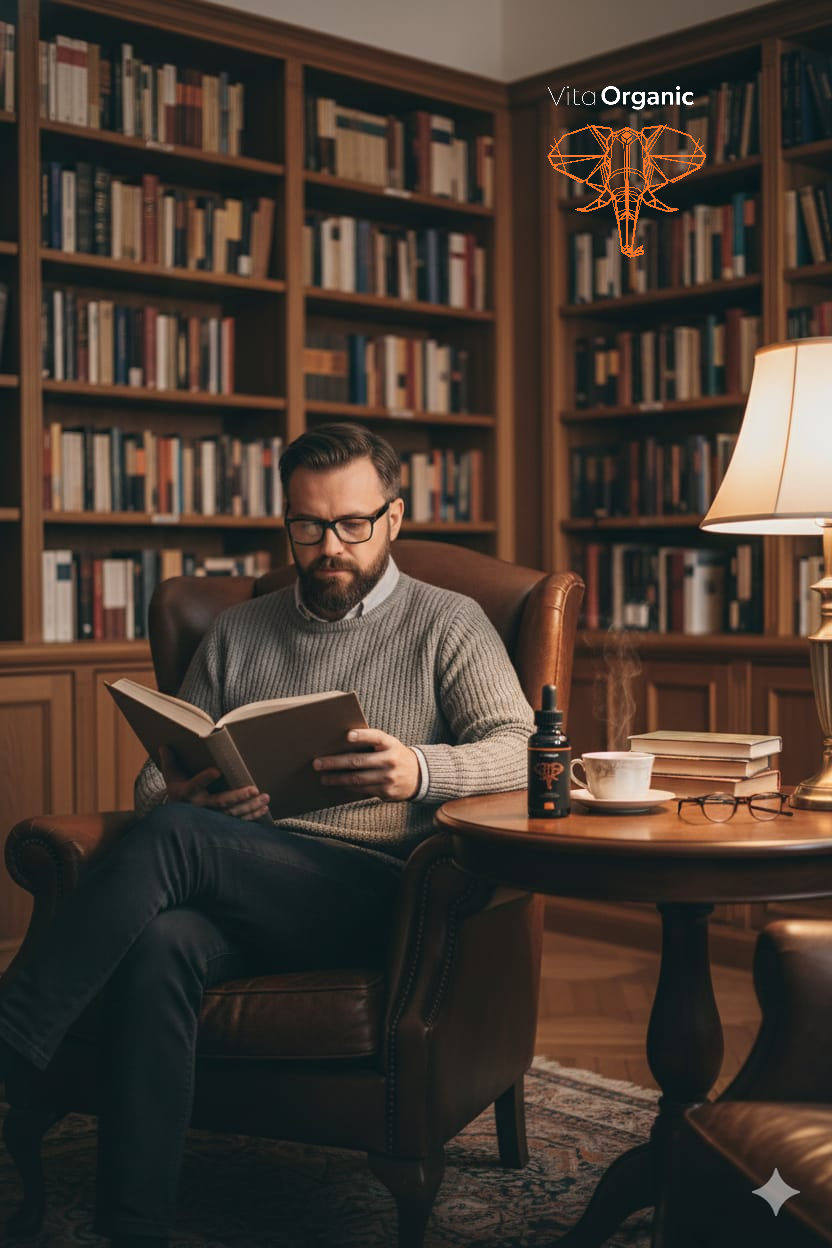 VitaOrganic Brain Food – Enfoque Mental, Calma y Claridad Cognitiva Natural (30 ml)